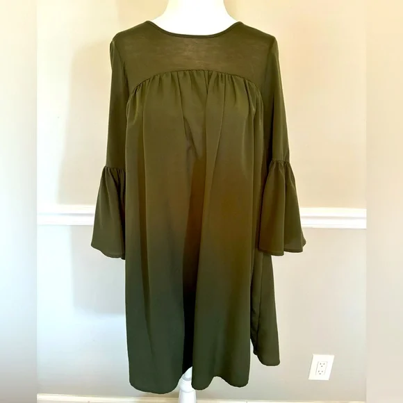 FRENCH CONNECTION Ruffle Babydoll Mini Dress - Picture 2 of 6